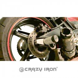 CRAZY IRON Пеги в ось заднего колеса YAMAHA YZF-R6 `06-`16, FZ1 `06-`14
