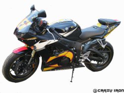 CRAZY IRON Слайдеры YAMAHA YZF-R6 `03-`05