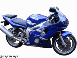 CRAZY IRON Слайдеры YAMAHA YZF-R6 `98-`02