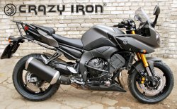 CRAZY IRON Дуги YAMAHA FZ1 ; FZ8 от `06- с АБС  + Слайдеры на дуги