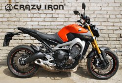 CRAZY IRON Дуги YAMAHA MT-09, TRACER, FZ-09, XSR900 + Слайдеры на дуги