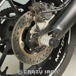 CRAZY IRON Пеги в ось заднего колеса YAMAHA  MT-09, FZ-09 2013-2016;  XSR900, TRACER 2014-2019