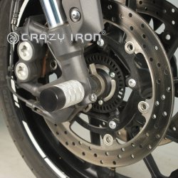 CRAZY IRON Пеги в ось переднего колеса YAMAHA MT-09, FZ-09, TRACER, XSR900