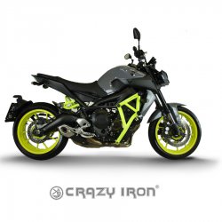 CRAZY IRON Клетка PRO YAMAHA MT-09, FZ-09, TRACER, XSR900  2017-2019