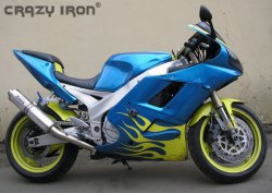 CRAZY IRON Слайдеры YAMAHA FZR1000 `90-`94