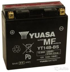 Аккумулятор Yuasa YTX14-BS