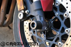 CRAZY IRON Слайдеры YAMAHA FZ1 в ось переднего колеса