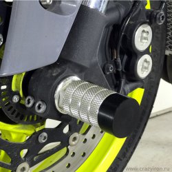 CRAZY IRON Пеги в ось переднего колеса YAMAHA MT-10