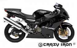 CRAZY IRON Слайдеры KAWASAKI ZX12R `02-`06