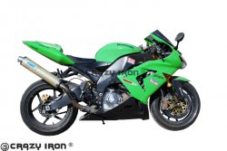 CRAZY IRON Слайдеры KAWASAKI ZX10R -`04-`05 задние