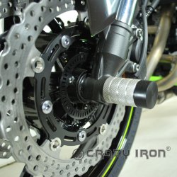 CRAZY IRON Пеги в ось переднего колеса KAWASAKI Z900