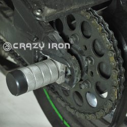 CRAZY IRON Пеги в ось заднего колеса KAWASAKI ZX6R `05-`19