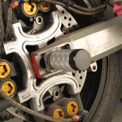 CRAZY IRON Пеги в ось заднего колеса KAWASAKI ZX6R `03-`04