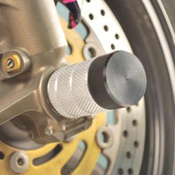 CRAZY IRON Пеги в ось переднего колеса KAWASAKI ZX6R `03-`06