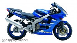 CRAZY IRON Слайдеры KAWASAKI ZX-6R `00-`02