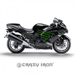 CRAZY IRON Дуги KAWASAKI ZX-14 / ZZR1400 `12-