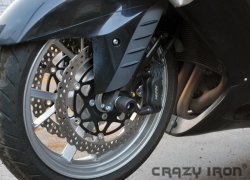 Слайдеры Kawasaki ZX-14 ZZR1400 в ось переднего колеса