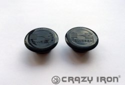Заглушки для слайдеров Kawasaki (Черный)