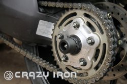 CRAZY IRON Слайдеры Ducati в ось заднего колеса