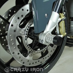 CRAZY IRON Пеги в ось переднего колеса BMW S1000R