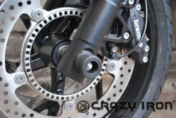 CRAZY IRON Слайдеры BMW F800S ; F800ST ; F800R в ось переднего колеса