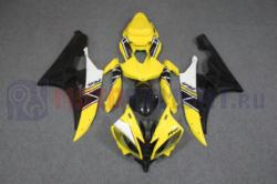 Комплект пластика для мотоцикла Yamaha YZF-R6 2006-2007 Limited 50th желтый