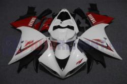 Комплект пластика для мотоцикла Yamaha YZF-R1 2009-2011 Бело-Красный