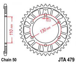 Звезда задняя JTA Sprockets JTA 479.45