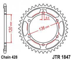 Звезда задняя JT Sprockets JTR 1847.47