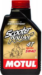 Масло MOTUL Scooter POWER 4T 5w40 1л